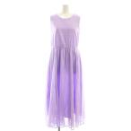 ope-k точка зажим 24SS Fit &amp;fre адрес органический хлопок . One-piece maxi длинный безрукавка 38 фиолетовый 