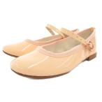  Repetto Repetto балетки Flat ремешок эмаль 29 бежевый /GV #SH Kids 