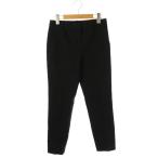  теория Theory 23SS Stretch Canvas Treeca GZ узкие брюки обтягивающий брюки 0 черный /DF #OS женский 