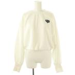  винт ViS LOVE BOAT VIS специальный заказ 24SS Logo тренировочный тянуть over футболка обратная сторона ворсистый F белый белый /AT #OS женский 