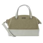 ケイトスペード KATE SPADE 2WAYバッグ ショルダーバッグ ハンドバッグ 切替 ロゴ 茶色 ブラウン 白 ホワイト PXRU4899 /SR10 レディース