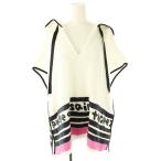  Grace Class GRACE Class 25SS пирог ru пончо f-ti Parker тянуть over 36 белый чёрный розовый /MI #OS женский 