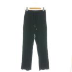  Ciaopanic tipi-CIAOPANIC TYPY 25SS аккуратный Silhouette ребра брюки распорка вязаный M чёрный черный /AT #OS женский 