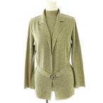  Yuki Torii YUKI TORII ламе ансамбль вязаный 38 светло-зеленый /HK #OS женский 