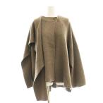 ザラ ZARA ニットジャケット M モカ /SS ■OS レディース