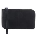 to-temTOTEME Monogram Leather Wristlet Pouch сумка кожа черный /YO14 женский 