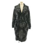  не использовался товар Gelato Pique gelato pique ×Joel Robuchon купальный халат свободная домашняя одежда кардиган одежда для дома M угольно-серый белый /CX #OSme