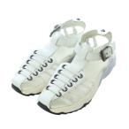 ディーゼル DIESEL グルカサンダル ベルト ストラップ 24cm 白 ホワイト S-ANDAYSS /RI ■OS レディース