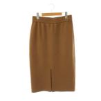 ミューズ ドゥーズィエム クラス MUSE de Deuxieme Classe 23AW WISH TIGHT SK ニット スカート ロング タイト ウール キャメル