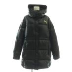  Puma PUMA пуховик длинный Logo L чёрный черный /AT #OS женский 
