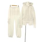  - - "губа" tuHer lip to 24AW Flight Mode Zip Hoodie Flight Mode Cargo Pants выставить тренировочный F M светло-серый 