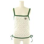 irojikakeirojikake Rose camisole топ цветочный принт bai цвет S белый белый зеленый зеленый /AT #OS #SH женский 