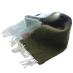 ショッピングロエベ ロエベ LOEWE アナグラム モヘアウールマフラー ストール フリンジ マルチカラー /SR ■OH レディース