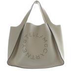 ステラマッカートニー STELLA McCARTNEY ステラロゴ トートバッグ ハンドバッグ レザー ポーチ付き ベージュ 502793 /SR5 レディース