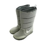  Nike NIKE winter высокий боты средний ботинки US6.5 23.5cm серебряный цвет темно-серый 375720-002 /MI #OS женский 