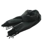 tiaklaseTiaclasse... двусторонний дизайн большой размер muffler палантин F чёрный серый /MI #OS женский 