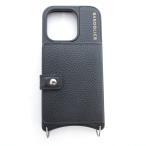  частота задний BANDOLIER iPhone14PRO для смартфон кейс плечо ремешок чёрный черный /JS #SH женский 