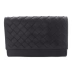 ショッピングヴェネタ ボッテガヴェネタ BOTTEGA VENETA イントレチャートカードケース 名刺入れ レザー 茶 ブラウン /SR ■OH レディース