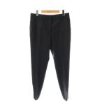  Stella McCartney STELLA McCARTNEY кромка Zip укороченные брюки молния fly 38 черный /DO #OS женский 