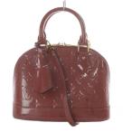 ルイヴィトン LOUIS VUITTON ヴェルニ アルマBB 2WAY ハンドバッグ ショルダーバッグ 斜め掛け エナメルレザー ピンク M90967