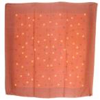  Loewe LOEWE шарф дыра грамм рисунок шелк Brown /YO17 #OH женский 