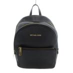 マイケルコース MICHAEL KORS バックパック ペブルドレザー ワンポイントロゴ 黒 ブラック 35T1G4AB2L /UO レディース