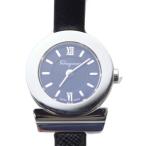 ショッピングフェラガモ 未使用品 サルヴァトーレフェラガモ Salvatore Ferragamo 腕時計 ガンチーニ クォーツ ブラック SF4301720 /YO17 ■OH