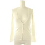 アナイ ANAYI リブニット フレア Vネ�