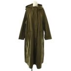  Via z Lee BEARDSLEY канава .rudaga Ran te нейлон Mod's Coat длинный F хаки /HK #OS женский 