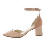 レペット Repetto NAIADE パンプス セパレート ハイヒール ストラップ エナメルレザー スエード 37 ピンク /YO15 ■SH レディース