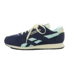 リーボック Reebok CLASSIC NYLON クラシックナイロン スニーカー シューズ 28.5cm ネイビー 水色 28.5cm 100209552 ■SH