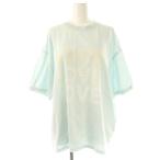 キャサリンハムネット KATHARINE HAMNETT 24SS ロンハーマン別注 LOVE LOVE LOVE Tee Tシャツ カットソー ロゴ XS ライトブルー /CX ■OS