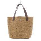 ヘレンカミンスキー HELEN KAMINSKI トートバッグ ハンド ラフィア レザー 本革 ベージュ ブラウン /RI ■OS レディース