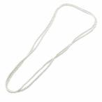 ショッピングロンハーマン ロンハーマン Ron Herman SV ナバホパール ロングネックレス シルバー色 /SR レディース