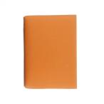  Hermes HERMES обложка для записной книжки EA Zip pop C печать кожа orange /RI #OS женский 