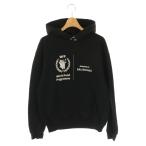 ショッピングバレンシアガ バレンシアガ BALENCIAGA WFPロゴ フーディー スウェットパーカー プルオーバー L ブラック 612959 /HK ■OS レディース