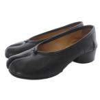 ショッピングマルジェラ メゾンマルジェラ 22 Maison Margiela 22 TABI BALLERINA NEW H30 パンプス レザー 38 黒 ブラック S58WZ0128 /SR レディース