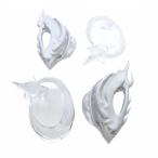 EVOTUNES SHOOTING STAR покрытие DIFENDER AIR PODS MAX специальный комплект крышек прозрачный серебряный цвет /SR женский 