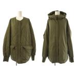  Cara ksCALUX Deuxieme Classe обращение .QUILTED двусторонний жакет стеганое полотно down F хаки /NR #OS женский 