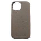 bona Ventura BONAVENTURA iPhone13 mini кейс кожа Logo серый ju/SR женский 