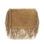  Pierre a Rudy PIERRE HARDY бахрома клатч замша кожа натуральная кожа чай цвет Brown /RI #OS женский 