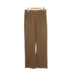 ミューズ ドゥーズィエム クラス MUSE de Deuxieme Classe 24SS Shake code パンツ ニット 36 カーキブラウン /DO ■OS レディース