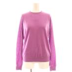 プラダ PRADA 23年 クルーネックニット カシミヤ 36 ピンクパープル P24D2P /DF ■OS ■SH レディース