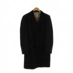 ショッピングヴィヴィアン ヴィヴィアンウエストウッドマン Vivienne Westwood MAN チェスターコート ベロア切替 46 ブラック /ES ■OS メンズ