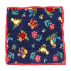 フェイラー FEILER ハンカチ ハイジ マルチカラー 紺 ネイビー 赤 レッド /SS ■OS レディース