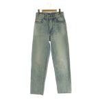 セリーヌ CELINE マーガレットジーンズ デニム パンツ ストレート ダメージ加工  27 ライトブルー W_HR_001 /MI ■OS レディース