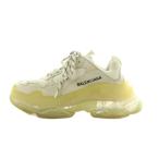 バレンシアガ BALENCIAGA トリプルS TRIPLE S スニーカー シューズ US6 24.0cm 白 ホワイト 黄色 イエロー 544351 /MI ■OS レディース