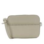 ショッピングポシェット ジェイ&エムデヴィッドソン J&M Davidson リップスティック ポシェット ショルダーバッグ ワンショルダー 斜め掛け レザー ホワイト