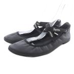  Repetto Repetto babies joaname Lee je-n балетки 38 24.7cm чёрный черный /SR #SH женский 