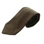  Prada PRADA галстук широкий галстук шелк шелк общий рисунок Brown /MI #OS #SH мужской 
